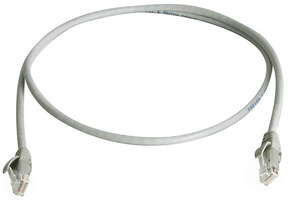 Telegärtner Patchkabel Cat5 2,0m gr U/UTP,PVC 100008394