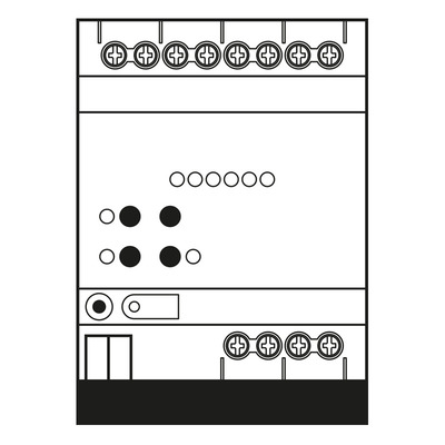 Jung KNX-Jalousieaktor 3-fach 23006 1S R