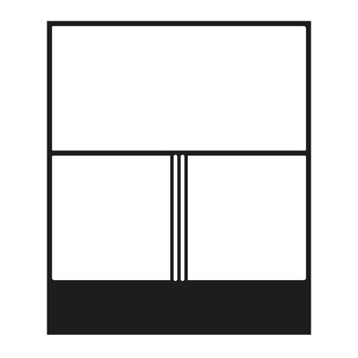 Jung KNX-Tastensatz f. Komfortregler A 4093 TSA SWM