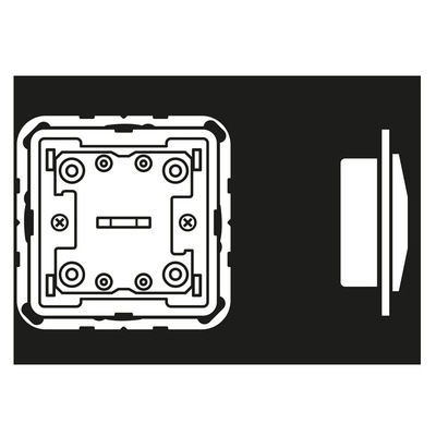 Jung KNX-Taster Standard 1-fach LS CD 10711 ST