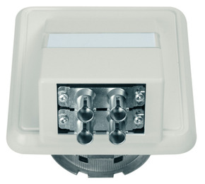 Telegärtner Anschlussdose OAD/S m.2xST-Duplex aws 100022455