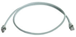 Telegärtner Patchkabel F/UTP 5E gr 0,5m HF 100008175
