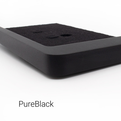 Viveroo iPad Wandhalterung Lack: PureBlack 510155LAN
