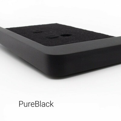 Viveroo iPad Wandhalterung Lack: PureBlack 510165LAN