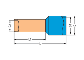 WAGO GmbH & Co. KG Aderendhülse für 0,75 mm² 216-262