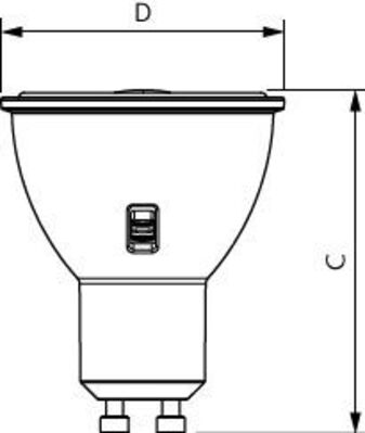 Philips Lighting LED-Spot 220-240 GU10,DIM,827,830,840 Core #8720169369696