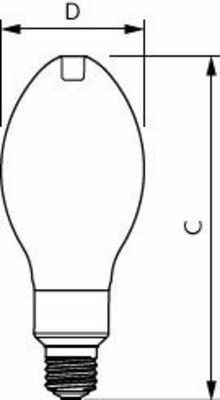 Philips Lighting LED-HPL 220-240V IP65,E27,4000K,matt MASTER#8719514451957