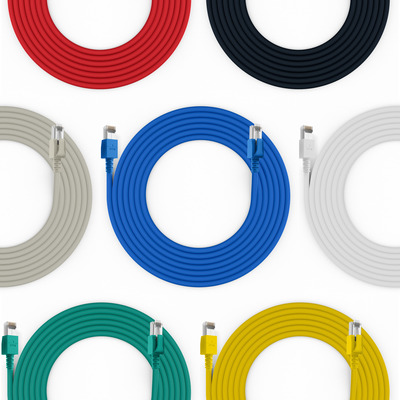 EFB-Elektronik MMC Patchkabel Cat.6a S/FTP, 5m, blau DCK1001BL.5