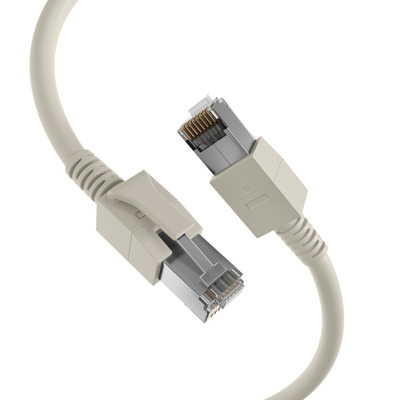 EFB-Elektronik MMC Patchkabel Cat.6a S/FTP, 1,5m, grau DCK1001GR.1,5