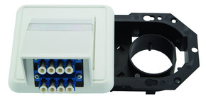 Telegärtner LWL-Anschlussdose OAD m. 2xLC Quad 100022454
