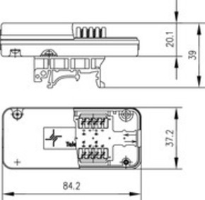 Telegärtner Verbindungsmodul Cat.7A VM8 - 8 100023277