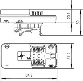 Telegärtner Verbindungsmodul Cat.7A VM8 - 8 100023277
