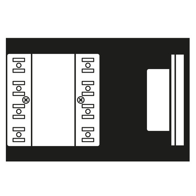 Jung KNX Komp.-Raumcontr.-Modul 4-fach ch LS 5294 D1 ST