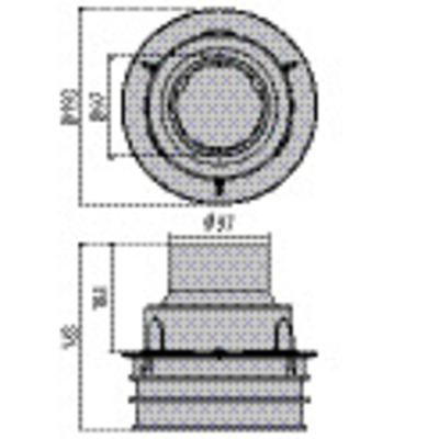 Performance in Light Einbautopf 3113571