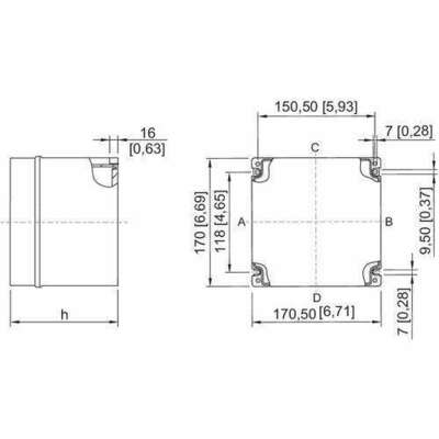 Stahl EExe-Klemmenkasten 8146/1051-3D-1UK3-N
