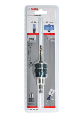 Bosch Power Tools PC Plus-Dorn 3/8-Zoll, 8,7 mm Zentrierbohrer 2608594256