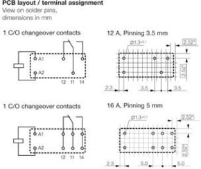Weidmüller Schaltrelais Rel 110VDC RT314110