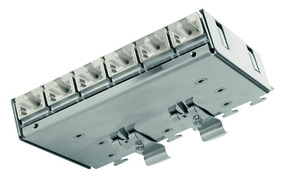 Telegärtner Mini-Verteiler Cat.6A TH35MPD6-HS K 100006992