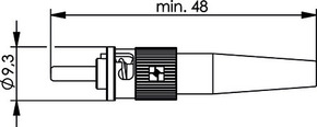 Telegärtner ST Stecker 200/230, für Kabel 100007068