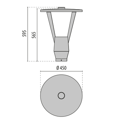 Performance in Light LED-Mastleuchte 4000K 3113876