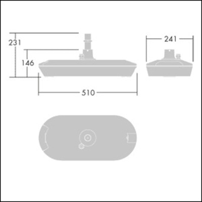 Thorn Mastaufsatzleuchte 730 UD 24L70- #96279219