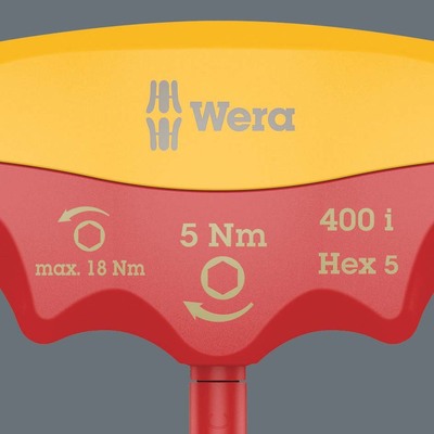 Wera Werk Hex Drehmomentindikator VDE 5,0x90 5Nm 5004981001
