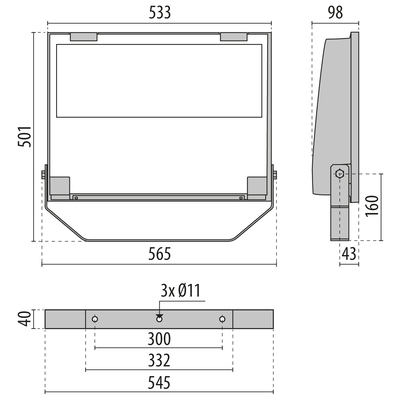 Performance in Light LED-Scheinwerfer 4000K 3116972