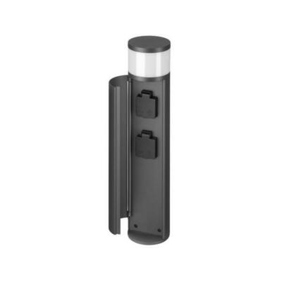 Brumberg Leuchten LED-Pollerleuchte m. 2 Steckdosen 65202103