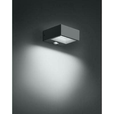 Brumberg Leuchten LED-Solarwandleuchte 3000K, graphit 65281103