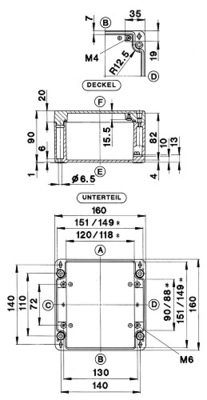 Bernstein Alu Gehäuse GEH.CA-280