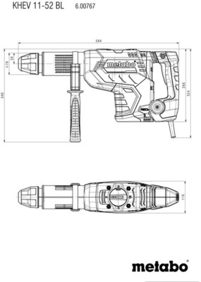 Metabowerke Kombihammer KHEV 11-52 BL