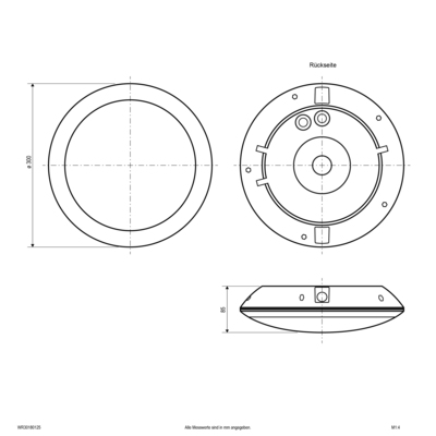EVN Lichttechnik LED-Anbauleuchte IP66 WR30180125