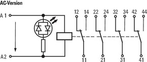 Weidmüller Relaiskoppler 4W 230VAC 6A RCMKITPI230VAC4COLD