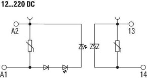 Weidmüller Solid-State-Relais 24-230VAC 100mA TOP24VDC/230VAC0,1A