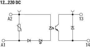 Weidmüller Solid-State-Relais 5-48VDC 100mA TOS220VDC/48VDC0,1A