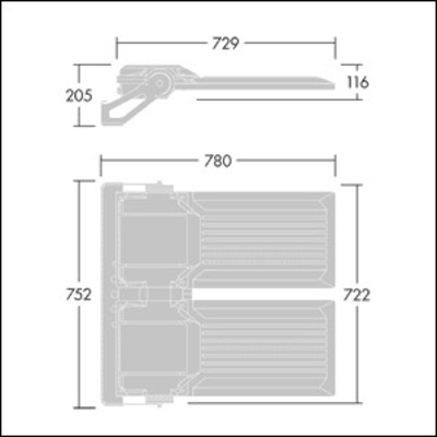 Thorn LED-Fluter 740 AFP2 2L #96636357