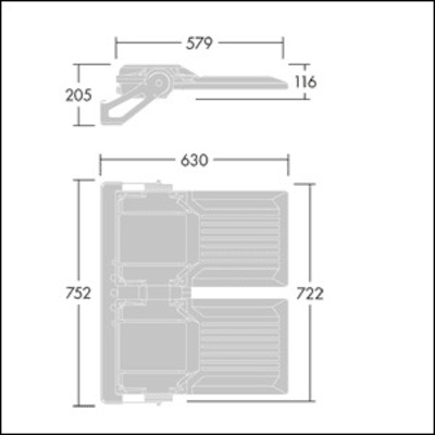 Thorn LED-Fluter 740 AFP2 2M #96635928