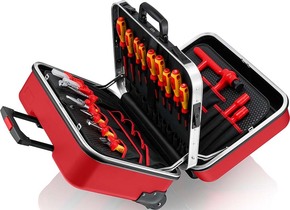 Knipex-Werk Werkzeugkoffer BIGTwinMoveRED Elek. 98 99 15
