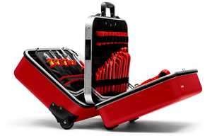 Knipex-Werk Werkzeugkoffer BIGTwinMoveRED Elek. 98 99 15