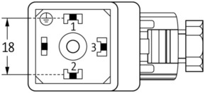 Murrelektronik SVS Ventilstecker 7000-29361-0000000