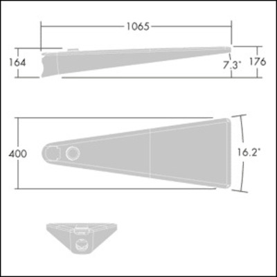 Thorn LED-Straßenleuchte 740, anthr. UA 84L70- #96671805