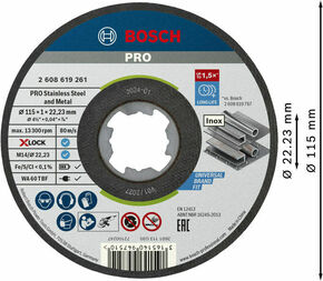 Bosch Power Tools X-LOCK Trennscheibe 2608619261