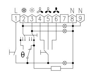 Alre-it Klimaregler AP, mechanisch KTBSB-113.500