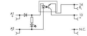 WAGO GmbH & Co. KG SSR-Relaisbaustein 24VDC,0-48VDC/0,1A 857-704