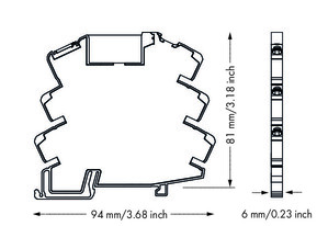 WAGO GmbH & Co. KG SSR-Relaisbaustein 24VDC,24-240VAC/1A 857-714