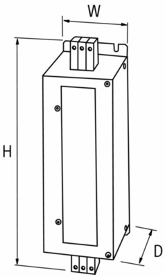 Murrelektronik Netzentstörfilter I:16A U:3x600VAC MEF 3/1 16A T