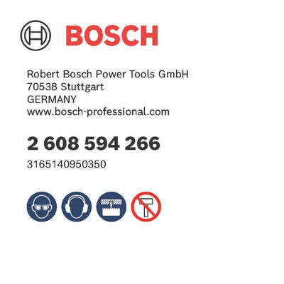 Bosch Power Tools PC Plus-Dorn SDS plus 2608594266
