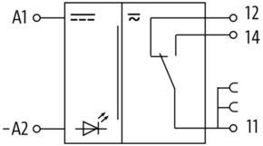 Murrelektronik Eingangsrelais IN:230V-OUT:250V 6A 6652041