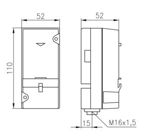 Alre-it Anlege-Thermostat 0-60Gr,Inneneinst. ATR 83.101