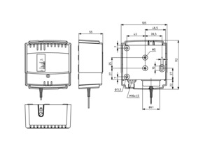 Alre-it Frostschutzthermostat 1stufig,12m Kapillar JTF-1/12